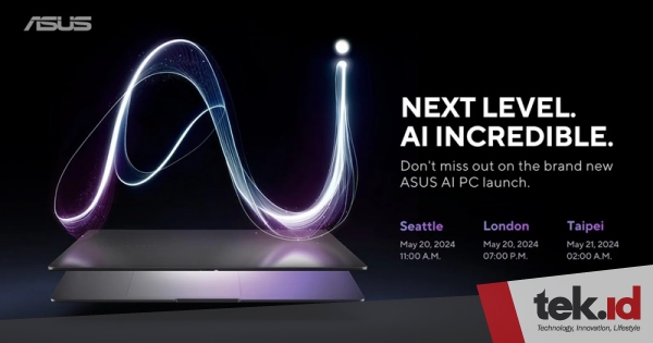 ASUS siap luncurkan laptop dengan Snapdragon X Elite pada 20 Mei