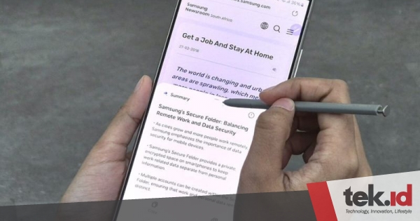 3 life hack Galaxy AI Bahasa Indonesia untuk membuat remote working lebih simpel