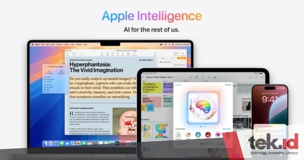 Apple Intelligence tidak hadir di Uni Eropa karena kekhawatiran&nbsp;regulasi
