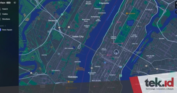 Apple Maps sudah tersedia dalam versi&nbsp;web