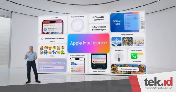 Apple Intelligence sudah tersedia, ini fitur-fitur&nbsp;canggihnya