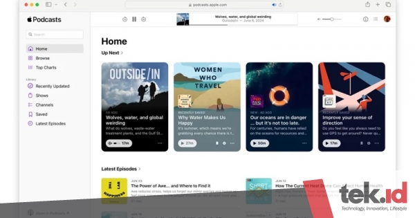 Apple Podcasts kini hadir di web, dengarkan dan jelajahi acara favorit tanpa batasan&nbsp;perangkat