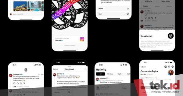 Threads punya fitur baru, termasuk insight&nbsp;postingan