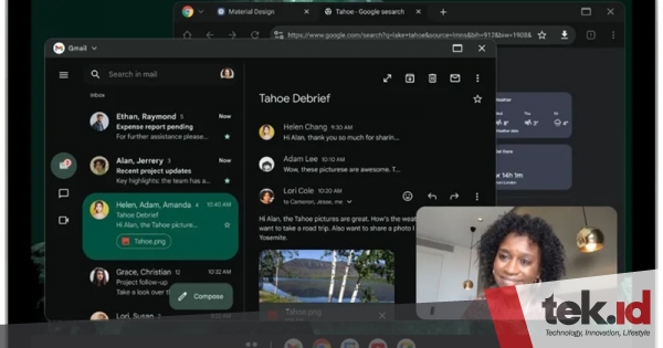 Google uji fitur desktop windowing agar tablet jadi mirip seperti komputer