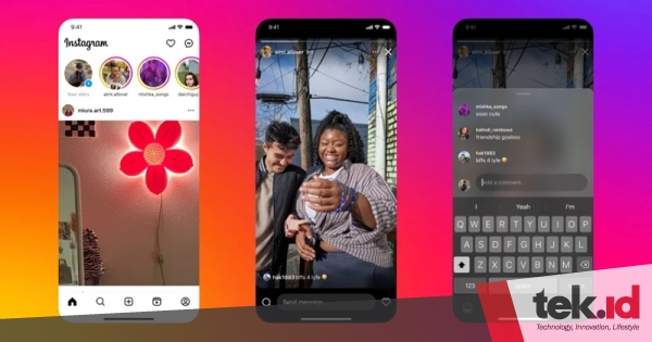 Berinteraksi lebih mudah dengan komentar di Instagram&nbsp;Stories